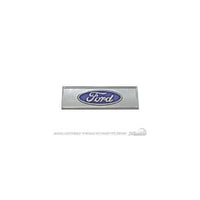 1967-1973 Scott Drake C7ZZ-6513208-T Door Sill Scuff Plate Emblem Blue
