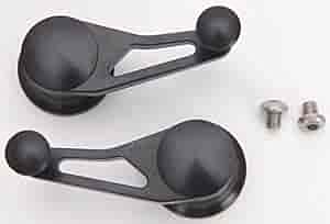 Black Billit Aluminum Vent Window Crank Lokar XIDH-2022