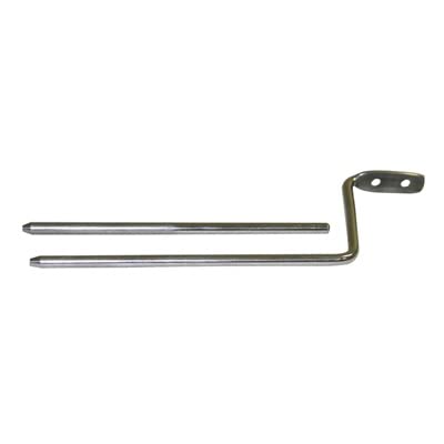 C6TZ-9604110-1S Scott Drake Stainless Steel Visor Rod Set