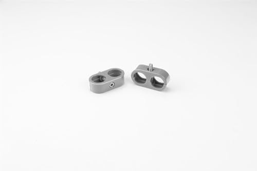 Heater-A/C T-CLAMP, 15/16"-15/16"(5/8"-5/8" ID), 2 Pieces, Gray