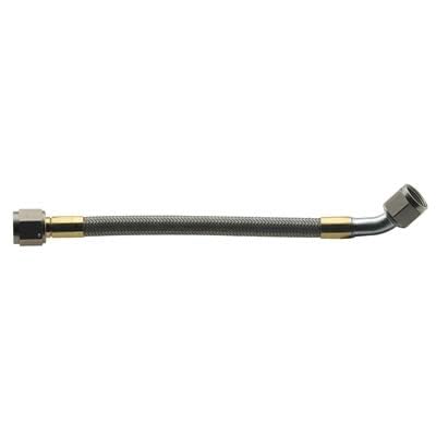 Brake Hose Assembly Fragola 384016 (#8 Str X 45 Steel Nut 16")