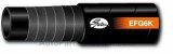Gates Synthetic Rubber 24EFG6KXCTN Spiral Wire Hose, 50' Length, 10.25" ID, 6000 Working PSI, 40°F to +250°F Temperature Range