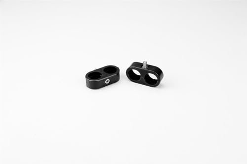 Heater-A/C T-CLAMP, 15/16"-15/16"(5/8"-5/8" ID), 2 Pieces, Black