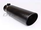 High-heat resistant DIFFERENT TRENDS rolled angle 6 in 15 in, bolt-on i.d. 4 in, glossy black coated (single box)