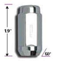 Gorilla 61148XL Automotive Bulge XL Lt Lug 13/16" 14-1.50 Chr Bulk