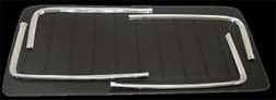 HTS6772BLACK Brothers Trucks Deluxe Headliner - with Trim - Black