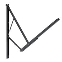 Dometic 9200 Power Awning - Bottom Wire Exit with Reduced Pitch - Black LED Standard Awning 925 & 926 Models Fit