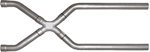 304 Polished Stainless Pypes Performance Exhaust 2.5"