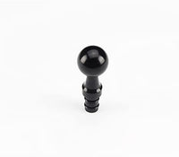 Billet Premium Black Solid Round Dipstick Handle