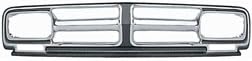 GRL72GM Brothers Trucks Grille Assembly - Chrome