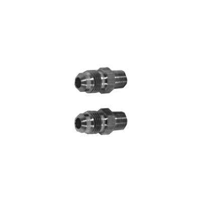 Transmission Oil Cooler Fittings Pair Scott Drake MOCF01