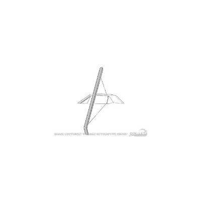 C5ZZ-6530146-B Scott Drake 1965-1968 Coupe Quarter Window Weatherstrip RH