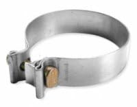 CLAMP Diamond Eye Band 5in METRIC HARDWARE 304 SS
