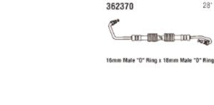 Power Steering Gates 362370 Hose Assembly Pressure Line