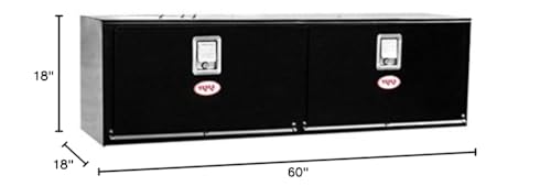 H601818 RKI 60 x 18 x 18 in. Steel Underbody, Black
