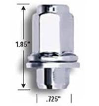 Toy Mag XL Lug Gorilla Automotive 73138TXL 13/16" 12-1.50 Chr Bulk