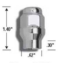 Gorilla 41137ET Automotive Bulge Lug 3/4" 12-1.50 Chr Clam