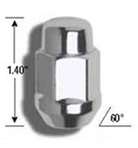 Bulge Lug Gorilla Automotive 41118 3/4" 10-1.25 Chr Bulk