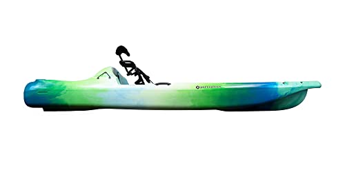 Hangtime 11 Perception Kayak - Recreational Kayak with Reclining Seat - Rear Seat for Lounging - 11 ft - Déjà vu