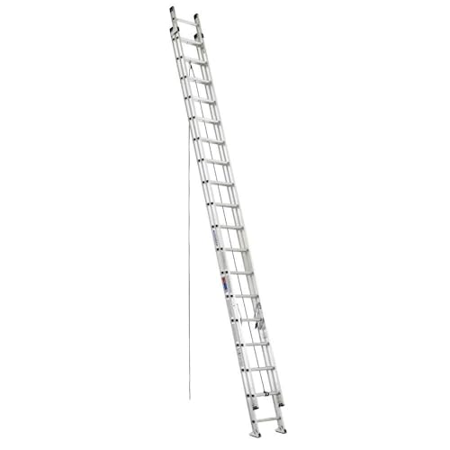D1536-2 Werner 300-Pound Duty Rating Aluminum Flat D-Rung Extension Ladder, 36-Foot