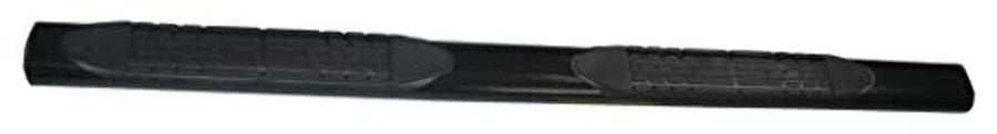 4 Inch TrailFX A1549B Oval Straight Nerf Bars Side Steps with Step Pads Gloss Black Powder-Coated Steel, Welded End Caps, Rocker Panel Mount, Slip-Resistant, Fits 2019–2023 Ford Ranger, Set of 2