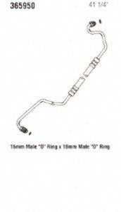 Power Steering Gates 365950 Hose Assembly Pressure Line