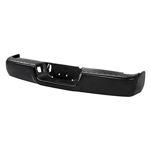 OEM Style Xtune Steel Rear Bumper (RB-DR09-SET-BK)