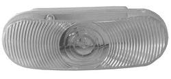 6.5" Oval Clear Sealed Backup Light Custer G65CL