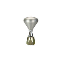 ES Shifter Lokar Performance Products Ford Aode/4R70W Chrome 4" Straight Lever Mushroom Knob