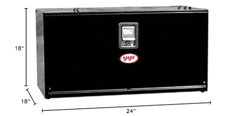 H241818 RKI 24 x 18 x 18 in. Steel Underbody Black