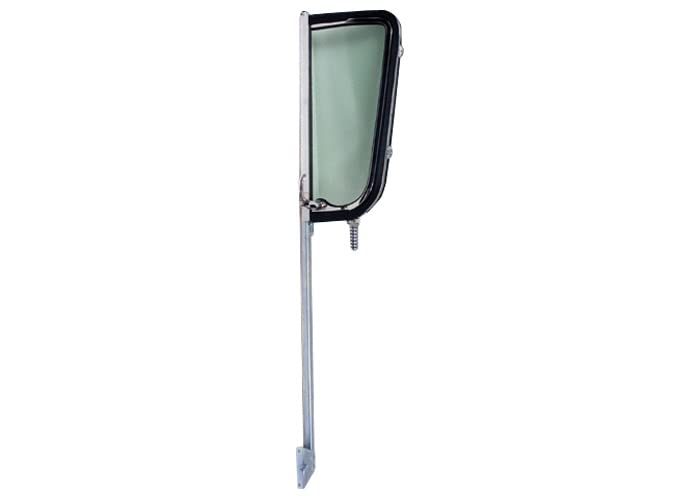 VWA59RH Brothers Trucks Vent Window Assembly - Chrome - Green - Right