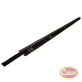 Weatherstrip Door Belt (Left) 1997-2006 TJ Wrangler w/ FuLeft Window Outer Glass Weatherstrip 55176565AC