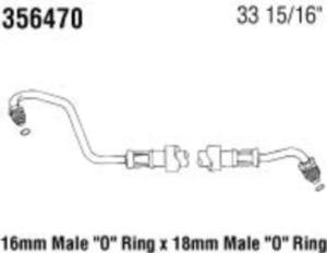 Power Steering Gates 356470 Hose Assembly Pressure Line