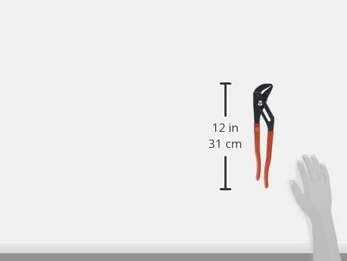 Crescent 3-Piece Dipped Handle Straight Jaw Tongue & Groove Plier Set - Premium Tool Set - Hand Tool with Black Phosphate Finish & Self-Locking Jaw - RT200SET3-05
