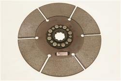 5006-06 McLeod Racing Sintered Iron Disc (Hcf 8inX1-3/8X10 Spline Sld Hub 16 Riv .250 Thick), 1 Pack