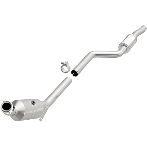 Cat-Back MagnaFlow Performance Exhaust System 16788 - Street Series, Stainless Steel 2.25in Main Piping, Dual Split Rear Exit, Satin Finish 2.25in Exhaust Tip - Performance Exhaust Kit