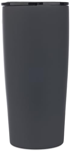 20 oz Grizzly Grip Cup with Mag Lid | Vacuum Insulated | For Coffee Car Travel Beach Camping Hiking Hunting Fishing | Stealth Gray