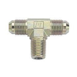Tee Fragola -4AN 1/8 NPT On Side - Steel