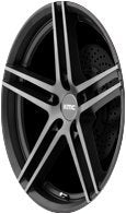 KMC 19X9.5 KM703 5X112 S-BLK TITAN FACE 45MM - KM70399557545