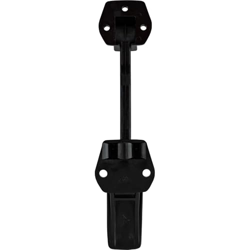 12 Inch Buyers Products WJ211 Rubber Polymer Hood Catch, Compares to Standard Navistar Hood Catch, Corrosion-Resistant, Latch for Truck Hoods, Black