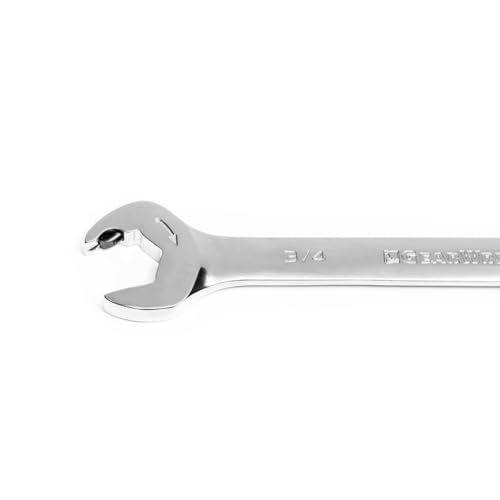 8 Pc. GEARWRENCH 12 Point Open End Ratcheting Combination SAE Wrench Set - 85599