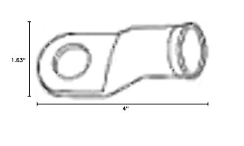Heavy Duty Ancor Lugs Tinned Heavy Duty Lugs 4/0 3/8"