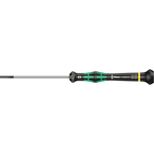 Wera 2035/6 Electronics Screwdriver Set and Rack, Kraftform MicroSlotted/Phillips, 6-Piece, 05118152001