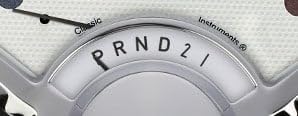 Bel Era III Classic Instruments BET07W Gear Selector Gauge & Sn46Z White