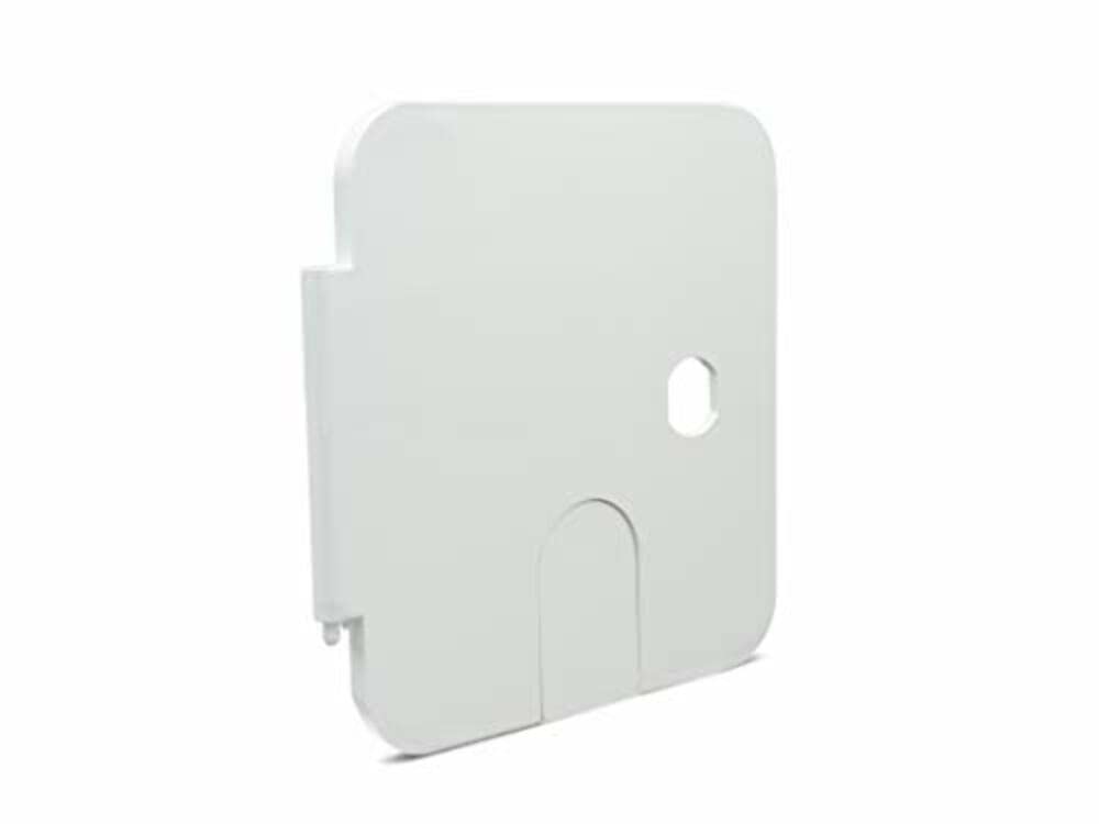 THETFORD 6.5 inch x 6 inch RV Camper Replacement Storage Hatch Door with Access Door Polar White PN 94178