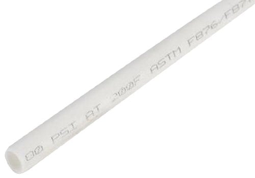 Plastic Pipe BestPEX 41305, 0.5" Size, 5' Stick, White