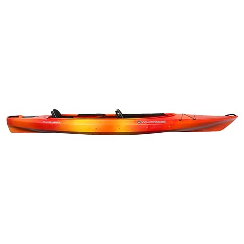 Pamlico 135 Wilderness Systems | Sit Inside Recreational Kayak | Tandem Kayak | 13' 6" | Mango