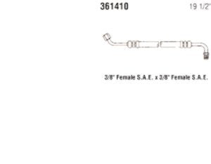 Power Steering Gates 361340 Hose Assembly Pressure Line