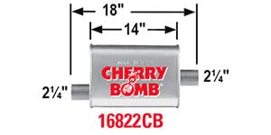 Muffler AP Exhaust 16822CB