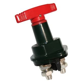 Shut-Off Switch Bulldog Winch 20248- 500A HD Metal Housing, Black